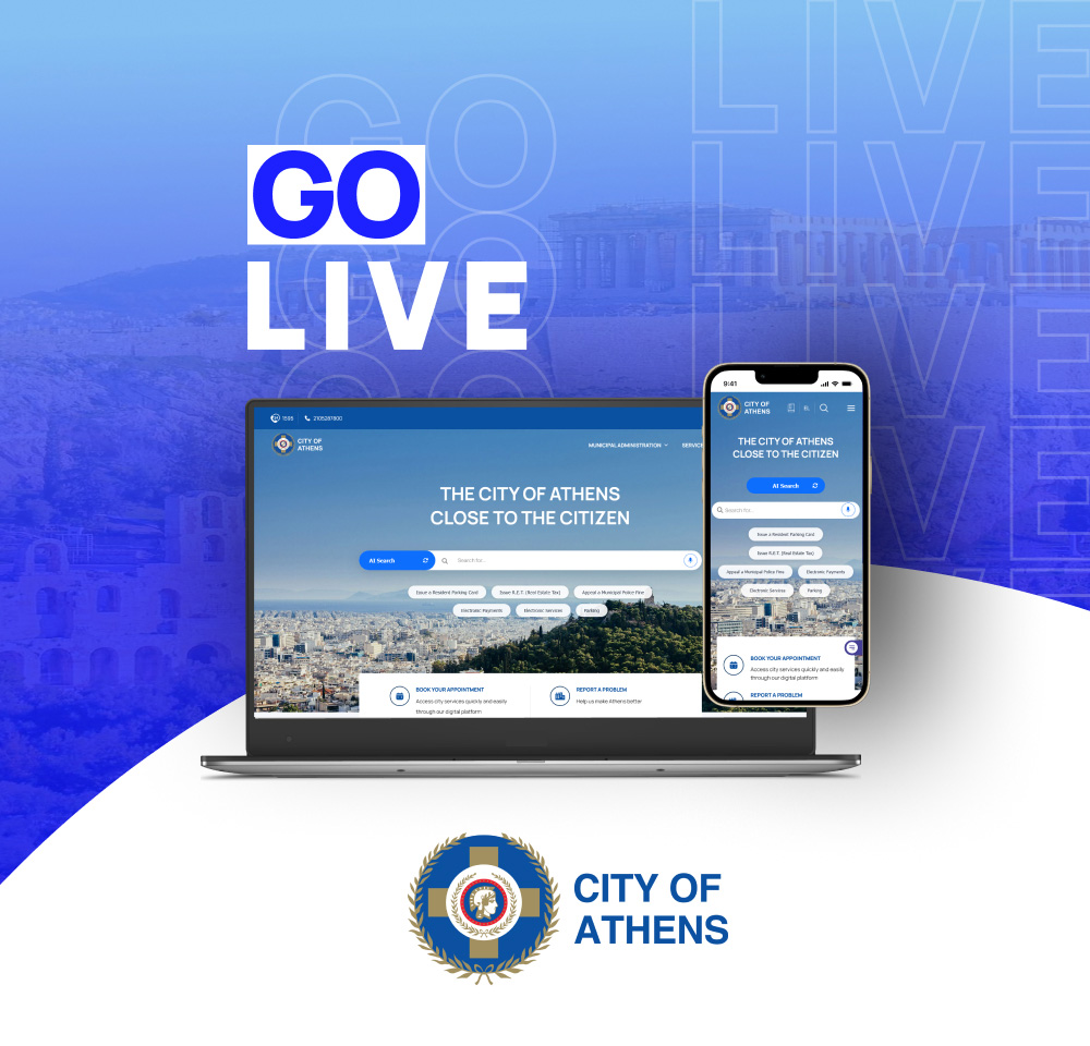Redesign of the City of Athens Portal by Mindseed
